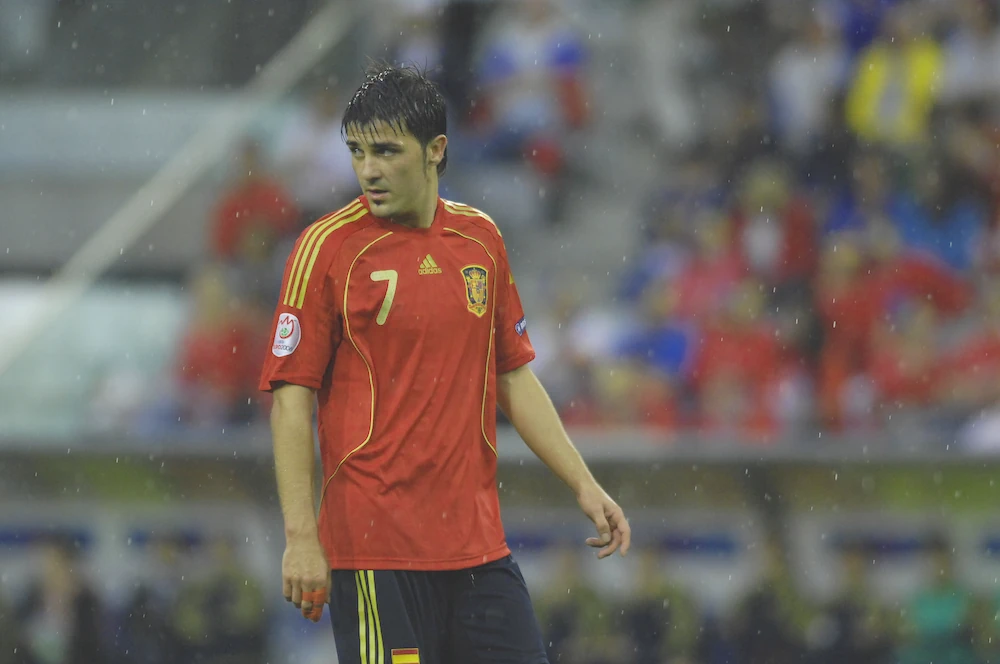 David Villa, Spagna