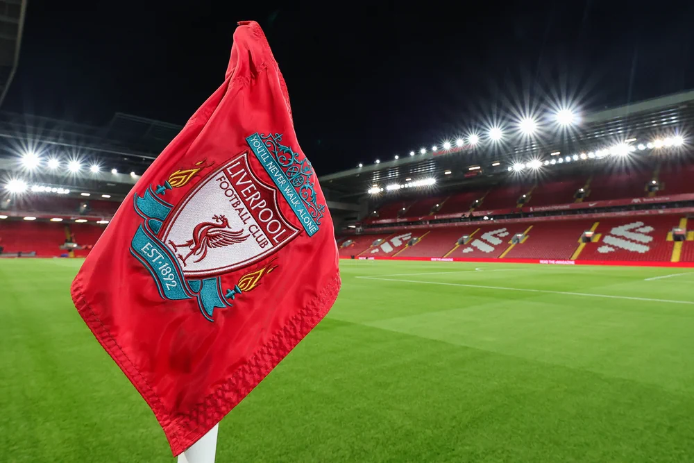 Bandierina d'angolo del Liverpool
