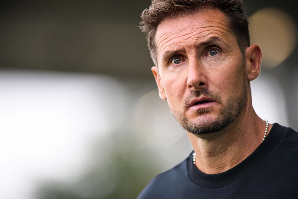 Primo piano di Miroslav Klose