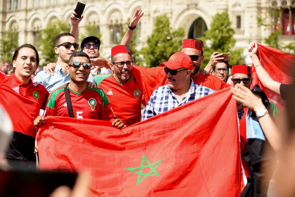 Tifosi di calcio marocchini