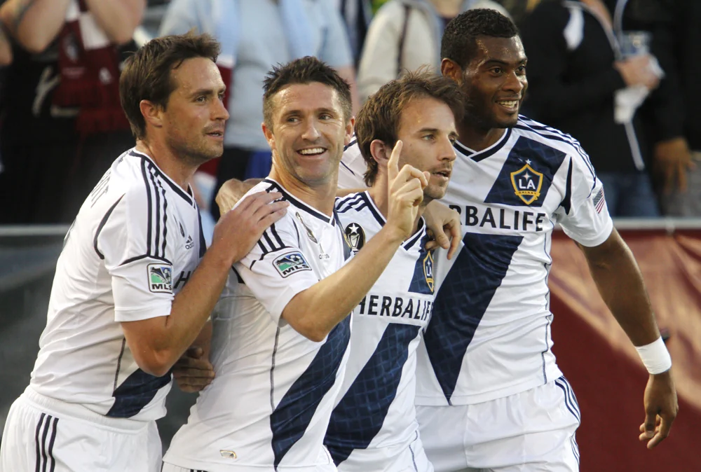 Robbie Keane durante i suoi anni nei LA Galaxy
