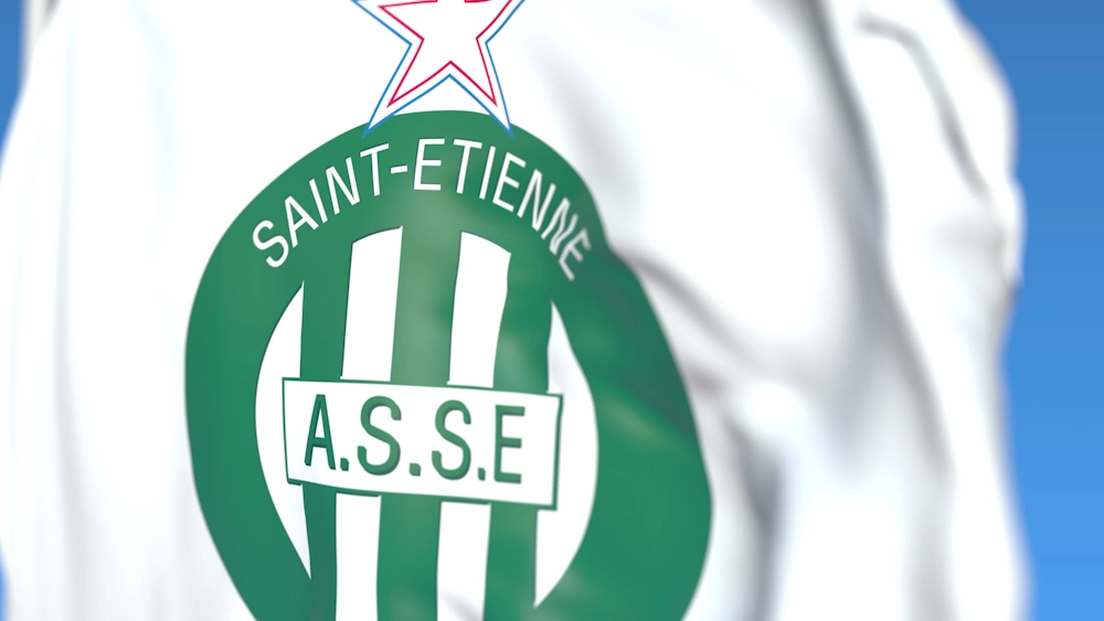 Bandiera del Saint Etienne