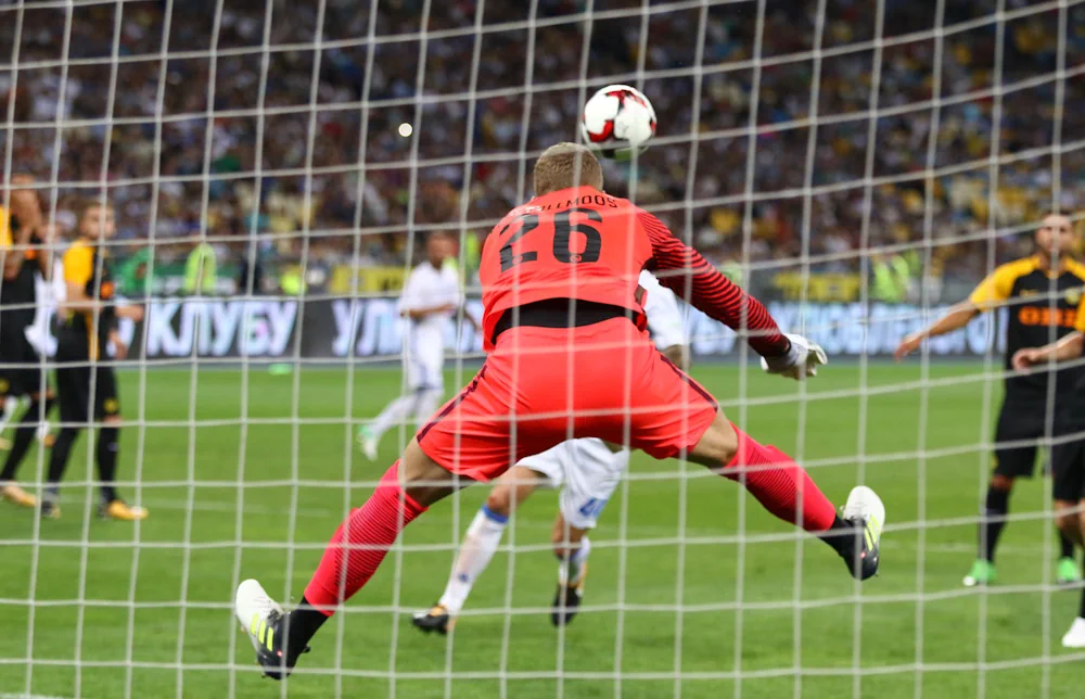 Portiere con un'azione particolare